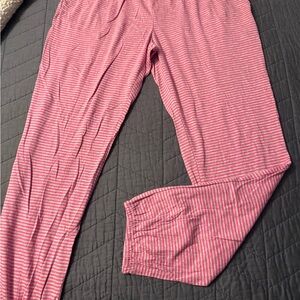 Striped Pink Pajama Pants